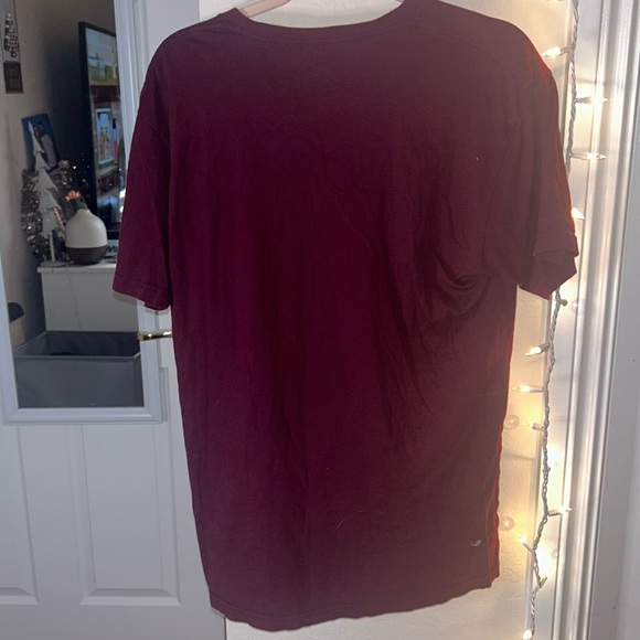 Large Maroon I Am Trouble Shirt, Super Soft, Next Level Apparel - Picture 2 of 2